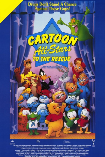  de Curta Astros do Desenho Animado Contra as Drogas (1990)