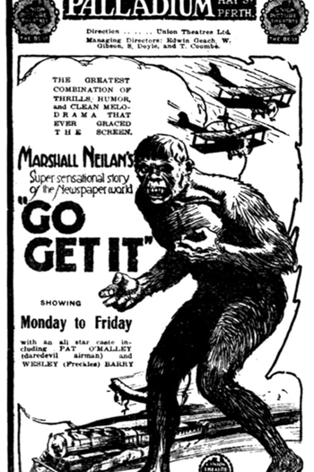 Poster de Filme Go and Get It (1920)