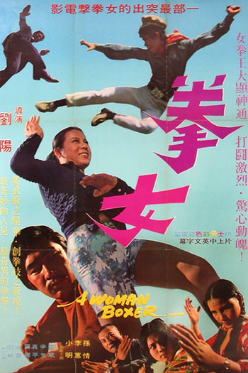 Poster de Filme A Woman Boxer (1972)