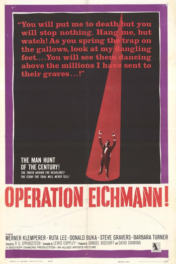  de Filme Eichmann, Assassino Número 1 (1961)