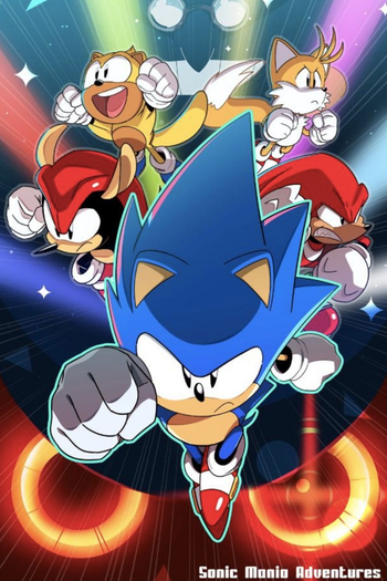 Poster de Franquia Sonic Mania Adventures (2018)