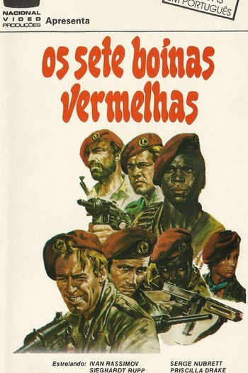 Poster de Filme Os Sete Boinas Vermelhas (1969)