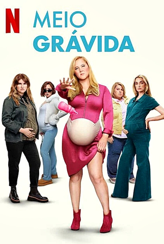 Poster 2 de Filme Meio Grávida (2025)