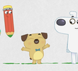 Dog Loves Drawing