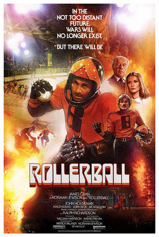 Poster 6 de Filme Rollerball: Os Gladiadores do Futuro (1975)