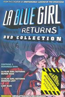 La Blue Girl Returns - Poster / Capa / Cartaz - Oficial 1