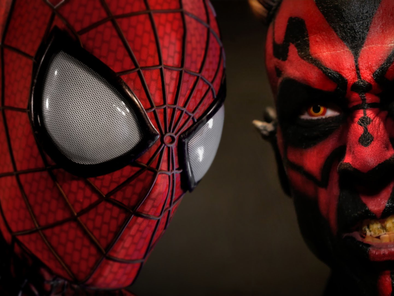Foto 1 de Homem-Aranha vs Darth Maul