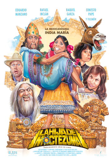 Poster de Filme La hija de Moctezuma  (2014)
