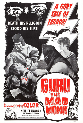 Poster 2 de Filme Guru, the Mad Monk (1970)