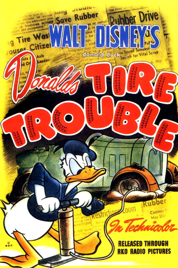 Poster de Curta Pneu Furado (1943)