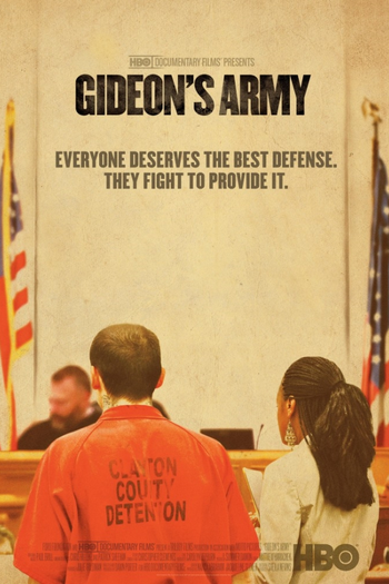 Poster de Filme Gideon's Army (2013)