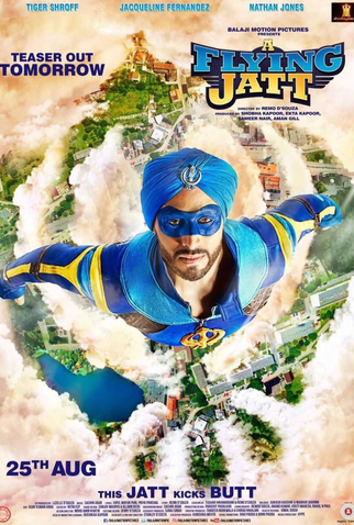 Poster 2 de Filme A Flying Jatt (2016)