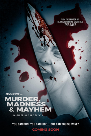 Poster 1 de Filme Murder, Madness and Mayhem (2023)