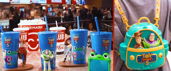 Cinemark abre a pré-venda dos combos colecionáveis de "Toy Story 5"