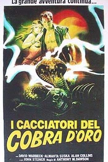 Poster de Filme Os Caçadores da Serpente Dourada (1982)
