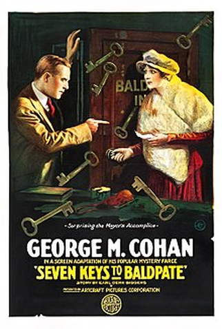 Poster 1 de Filme Seven Keys to Baldpate (1917)