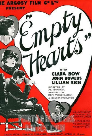 Poster 1 de Filme Corações Esgotados (1924)