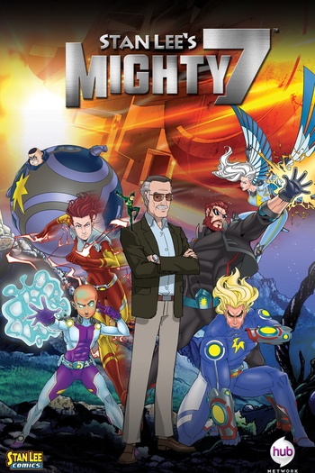 Poster de Filme Stan Lee's Mighty 7 (2014)