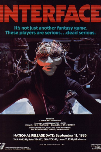Poster de Filme Interface (1985)