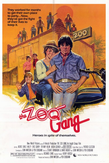 Poster de Filme A Gang do Zoo (1985)
