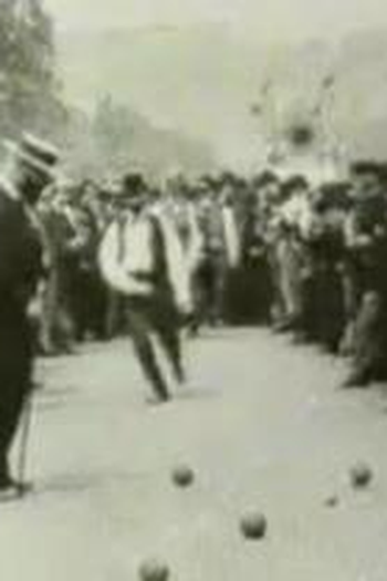 Poster de Curta Concours de boules (1896)