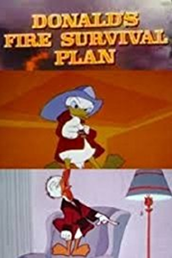 Poster de Curta Donald's Fire Survival Plan (1965)