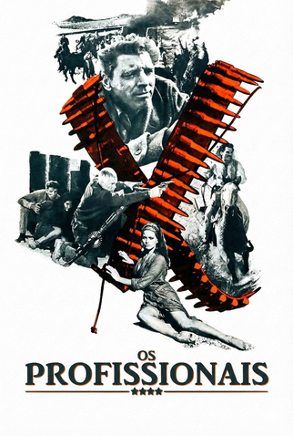 Poster 24 de Filme Os Profissionais (1966)