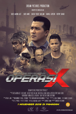 Poster 2 de Filme Operasi X (2018)