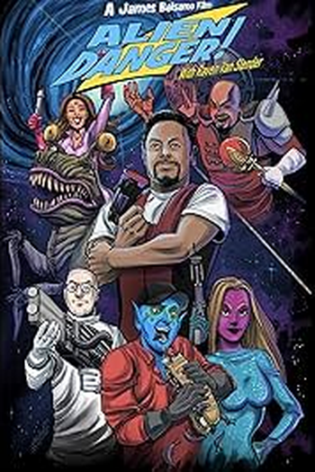 Poster de Filme Alien Danger! With Raven Van Slender (2021)
