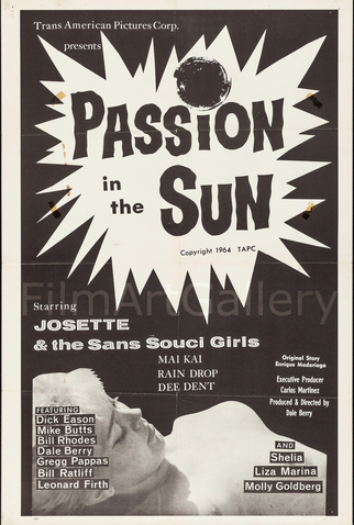Poster 1 de Filme Passion in the Sun (1964)