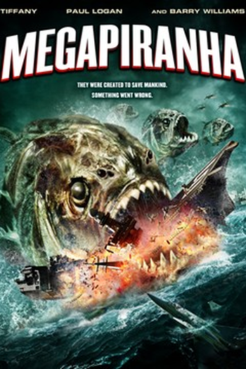 Poster de Filme Mega Piranha (2010)