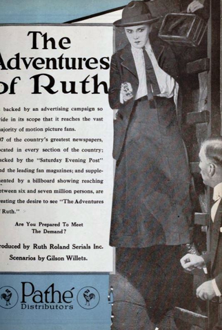 Poster 1 de Filme Aventuras de Ruth (1919)