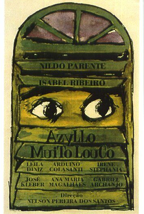 Azyllo Muito Louco - Poster / Capa / Cartaz - Oficial 1