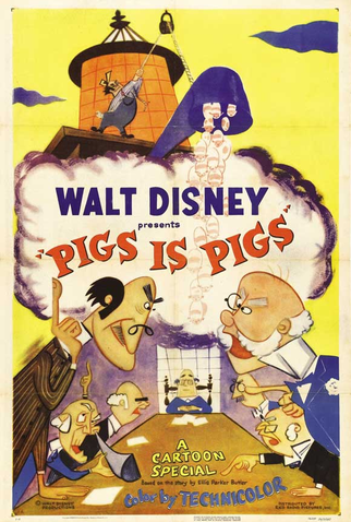 Poster 1 de Curta Pigs Is Pigs (1954)