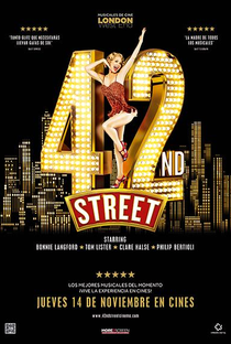 42nd Street: The Musical - Poster / Capa / Cartaz - Oficial 1