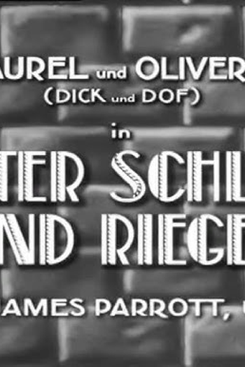  de Curta Hinter Schloss und Riegel (1931)