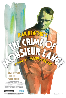 O Crime do Sr. Lange - Poster / Capa / Cartaz - Oficial 4