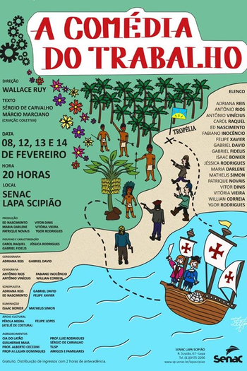 Poster de Filme A Comédia do Trabalho (2019)