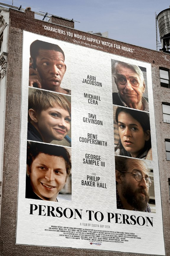 Poster de Filme Person to Person (2017)