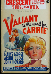 O Crime de Ser Boa (Valiant Is the Word for Carrie)