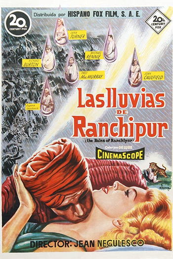  de Filme As Chuvas de Ranchipur (1955)