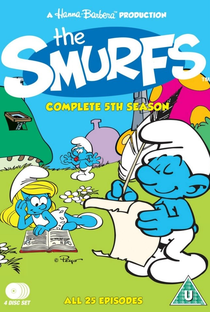 Os Smurfs (5° Temporada) - Poster / Capa / Cartaz - Oficial 1