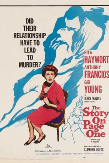 Poster de Filme Drama na Página Um (1959)