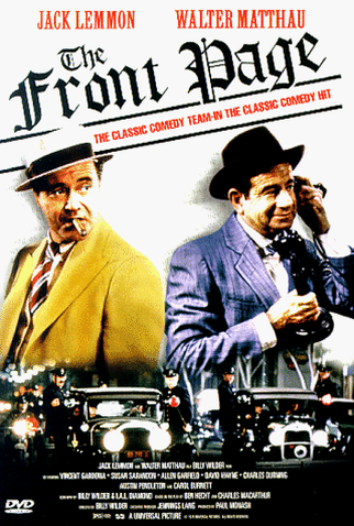 Poster 6 de Filme A Primeira Página (1974)