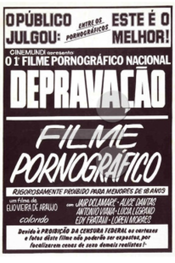Poster de Filme Depravação (1980)