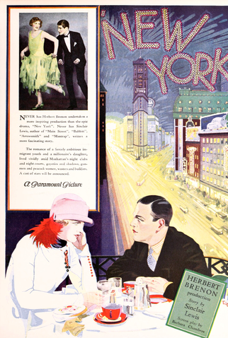 Poster 1 de Filme New York (1927)