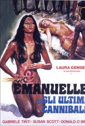 Poster 2 de Filme Emanuelle e os Últimos Canibais (1977)