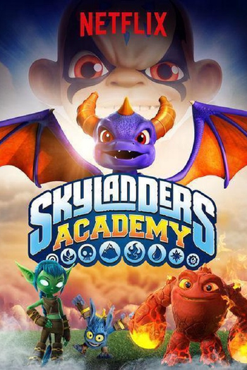 Poster de Franquia Skylanders Academy (2016)