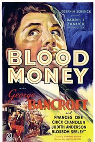 Poster 1 de Filme Dinheiro de Sangue (1933)