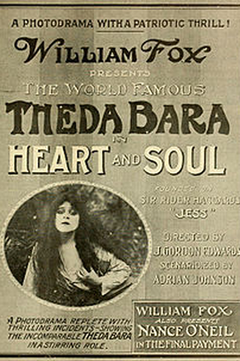Poster de Filme Coração e Alma (1917)